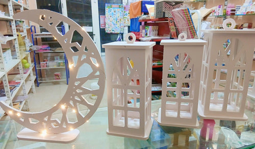 فوانيس+هلال  / ركن الصلاة